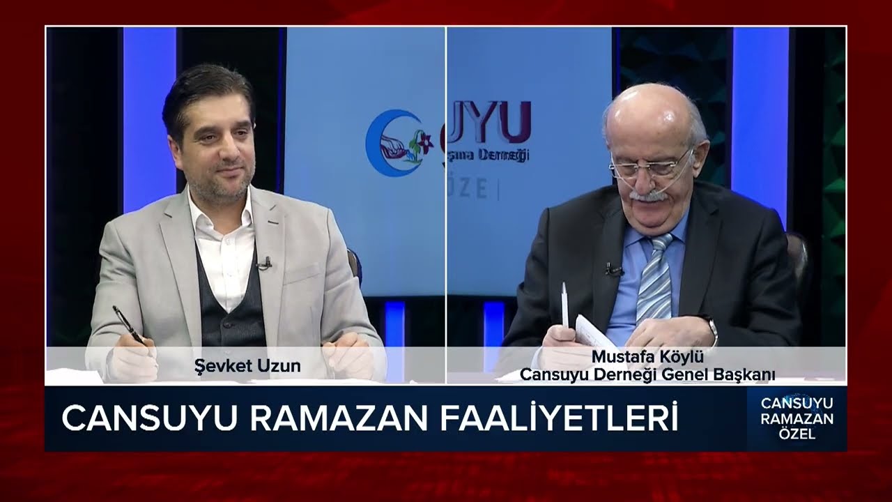 Cansuyu Ramazan Özel | Şevket Uzun | Cansuyu Derneği Genel Başkanı Mustafa Köylü