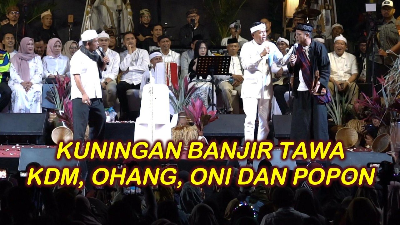 KDM di Kuningan Banjir Tawa dari Awal Sampe Akhir