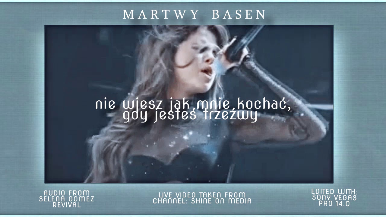 Selena Gomez - Sober | tłumaczenie