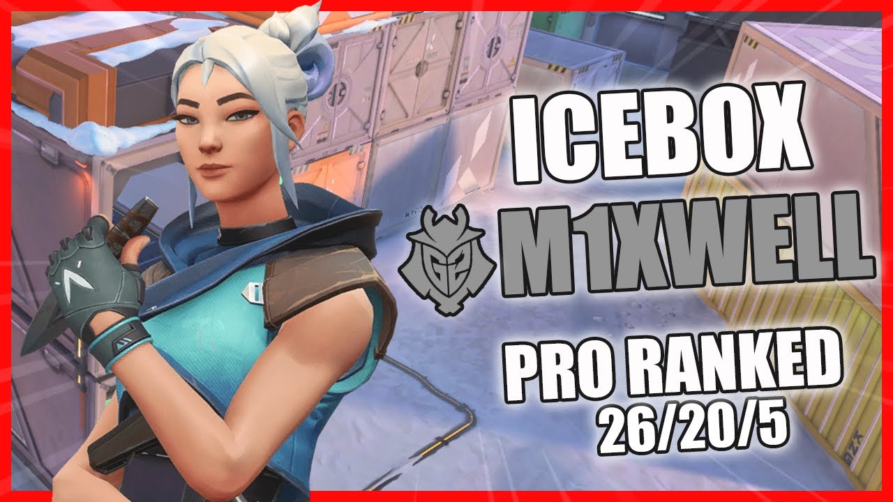 G2 M1xwell Jett Icebox | Valorant Pro Vod Ranked Gameplay