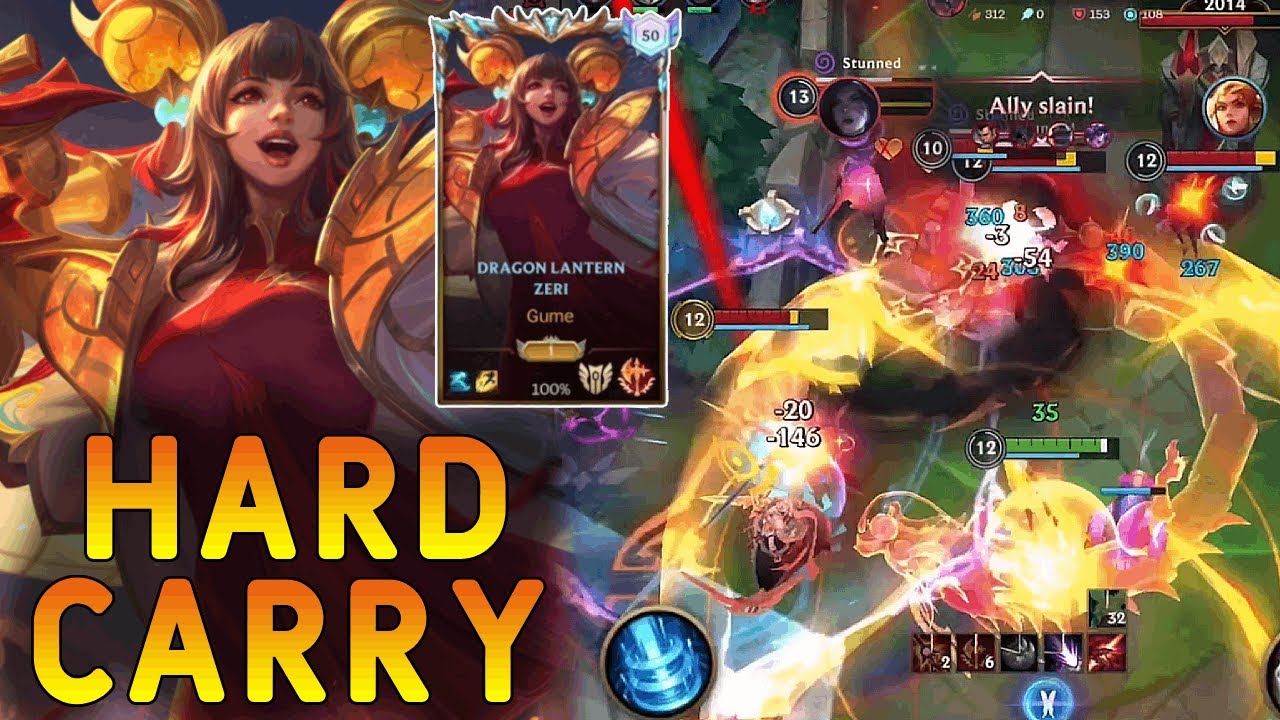 Wild Rift Hard Carrying At The End Of The Season