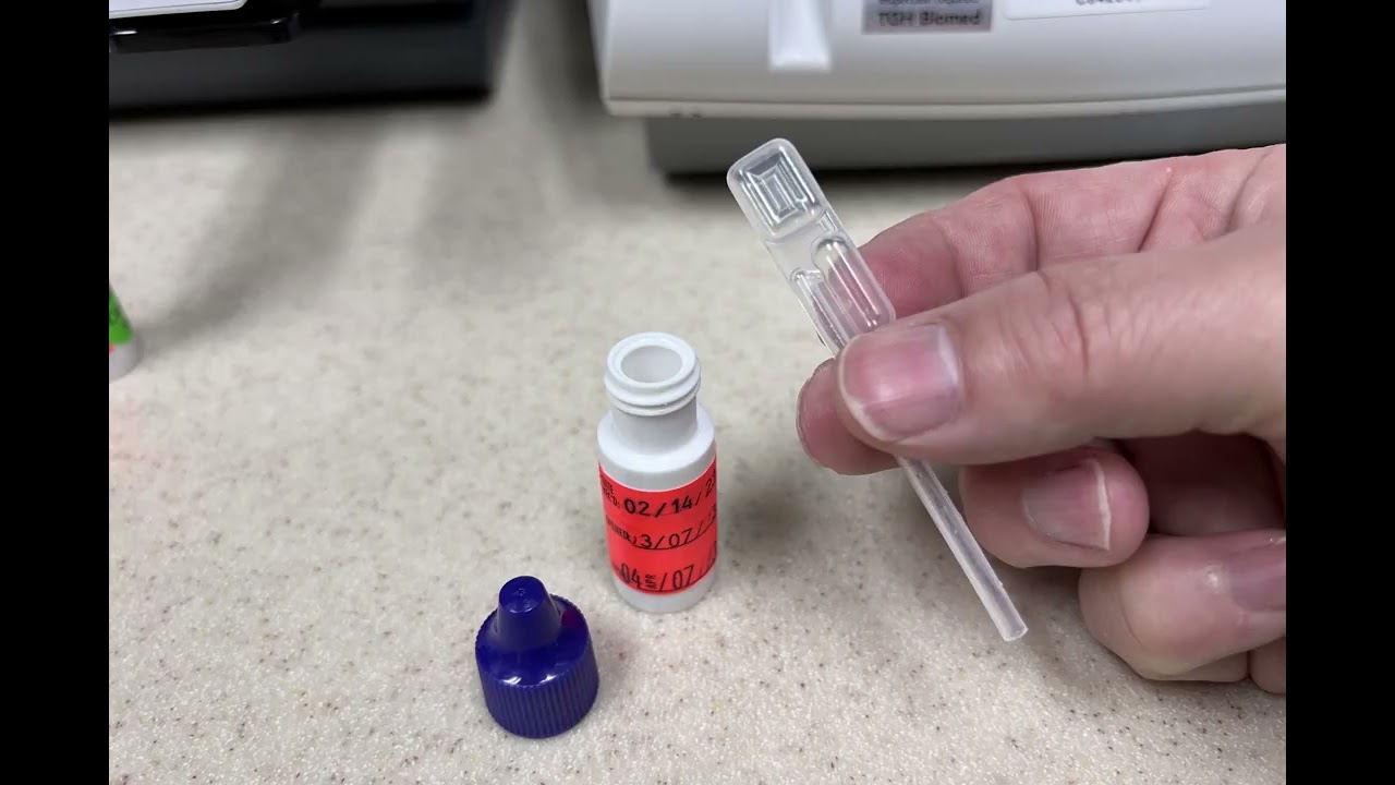 how to QC the HCG Cassette
