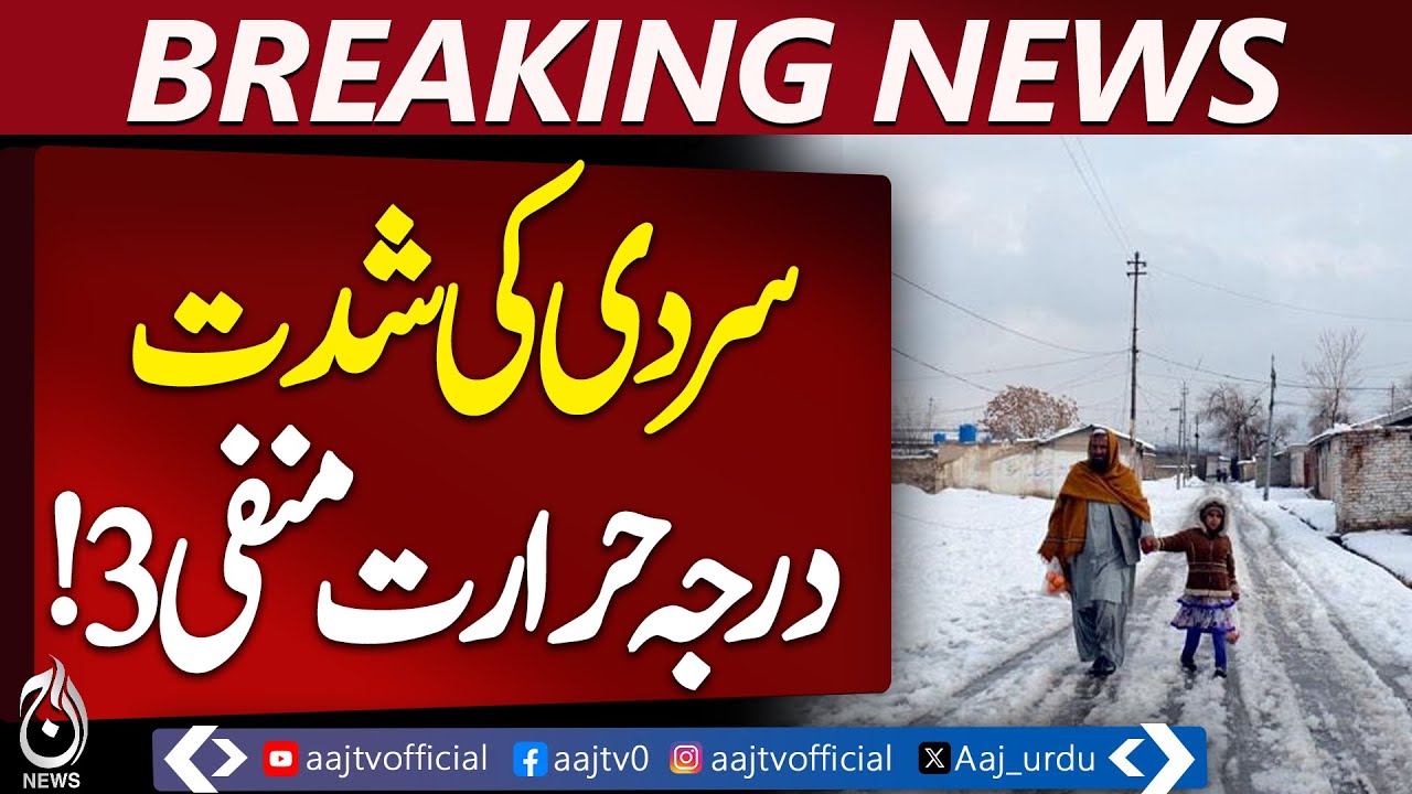Pakistan Weather Updates | Balochistan Cold Wave | Quetta, Ziarat, Turbat Chill Intensifies