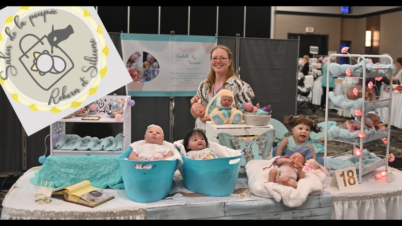 Visite Salon de la poupée Reborn et Silicone