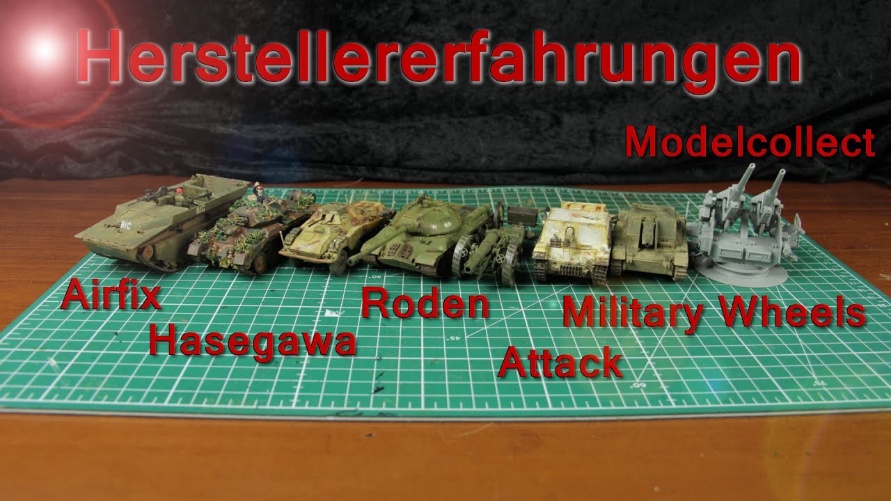 1:72 Panzermodelle - Hersteller im Vergleich (Teil 3)