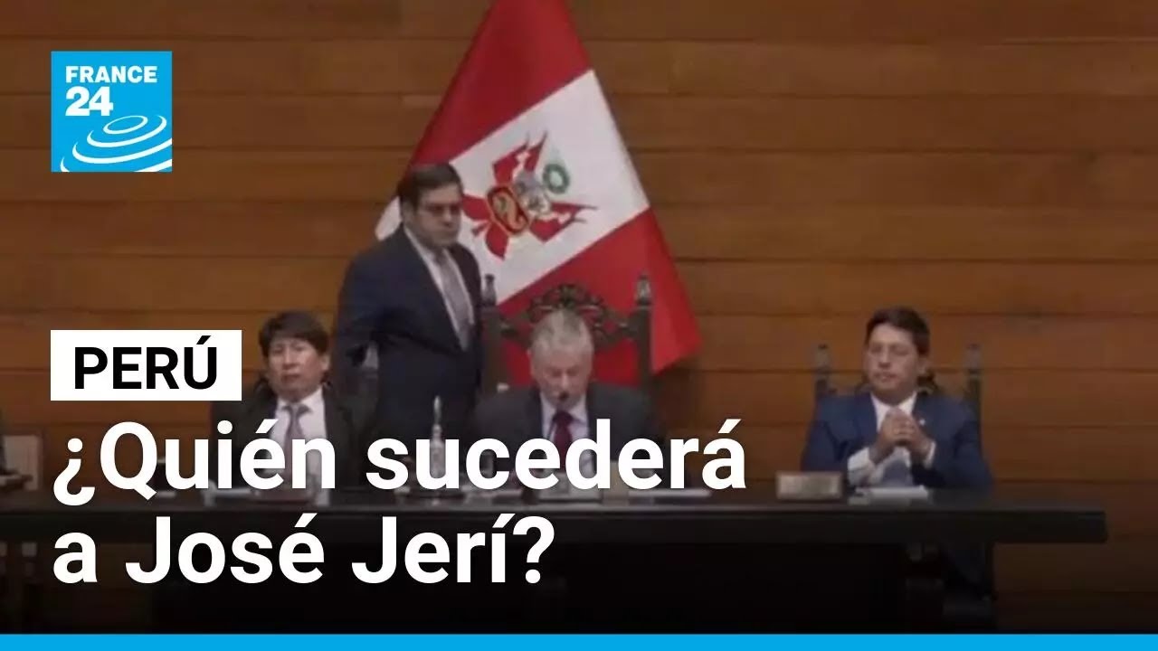 Perú: los principales candidatos a suceder a José Jerí como presidente interino • FRANCE 24