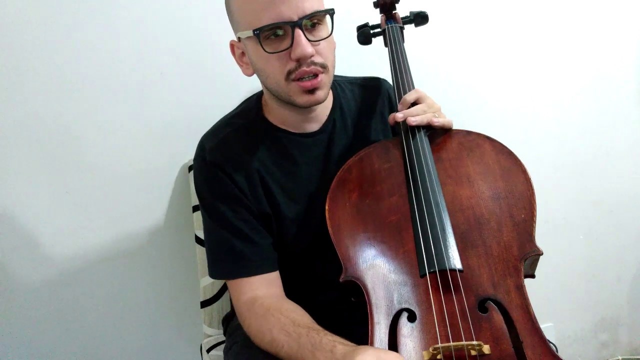 Método de Violoncelo Nelson Gama Vol. 1 (Capitulo I) - Parte 2 (Como Segurar o Arco)