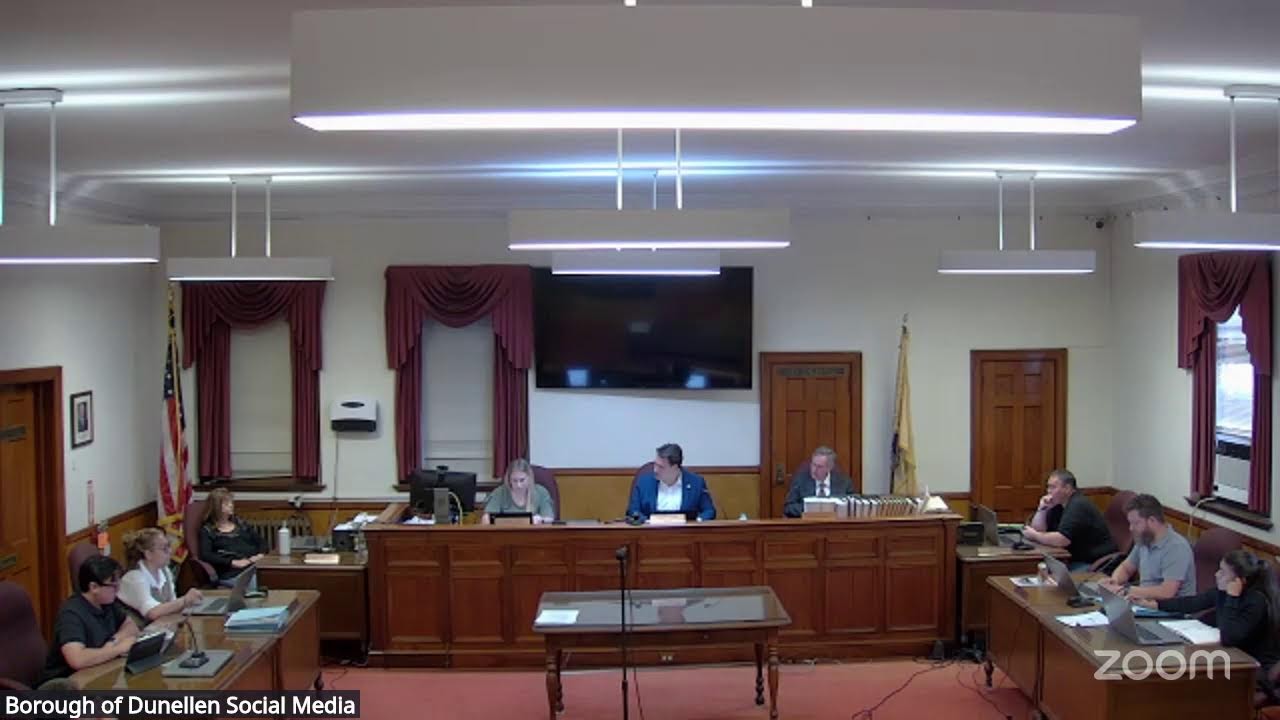 Dunellen Borough Council Meeting - 6/2/25