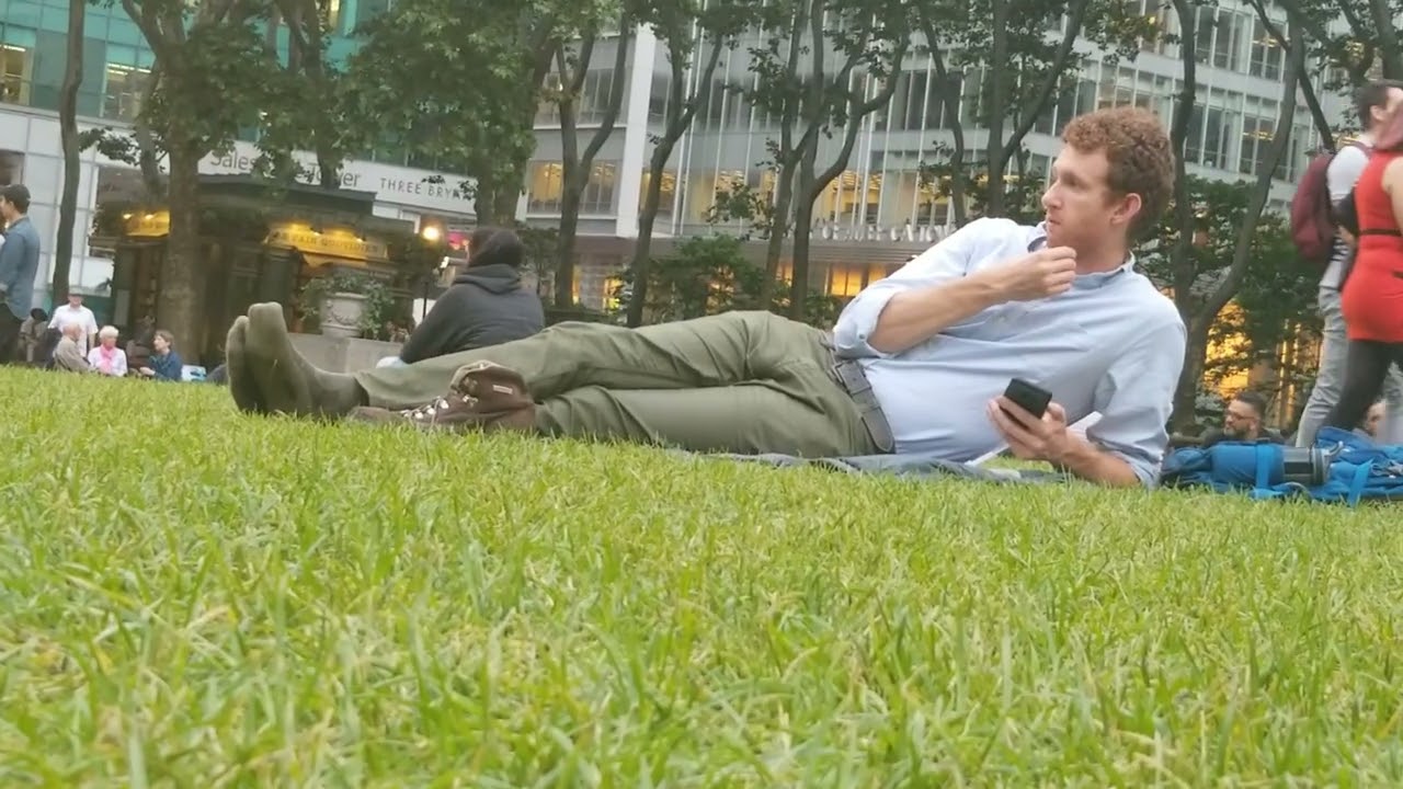 Ginger Guy Sweaty Dress Socks Park Part 2
