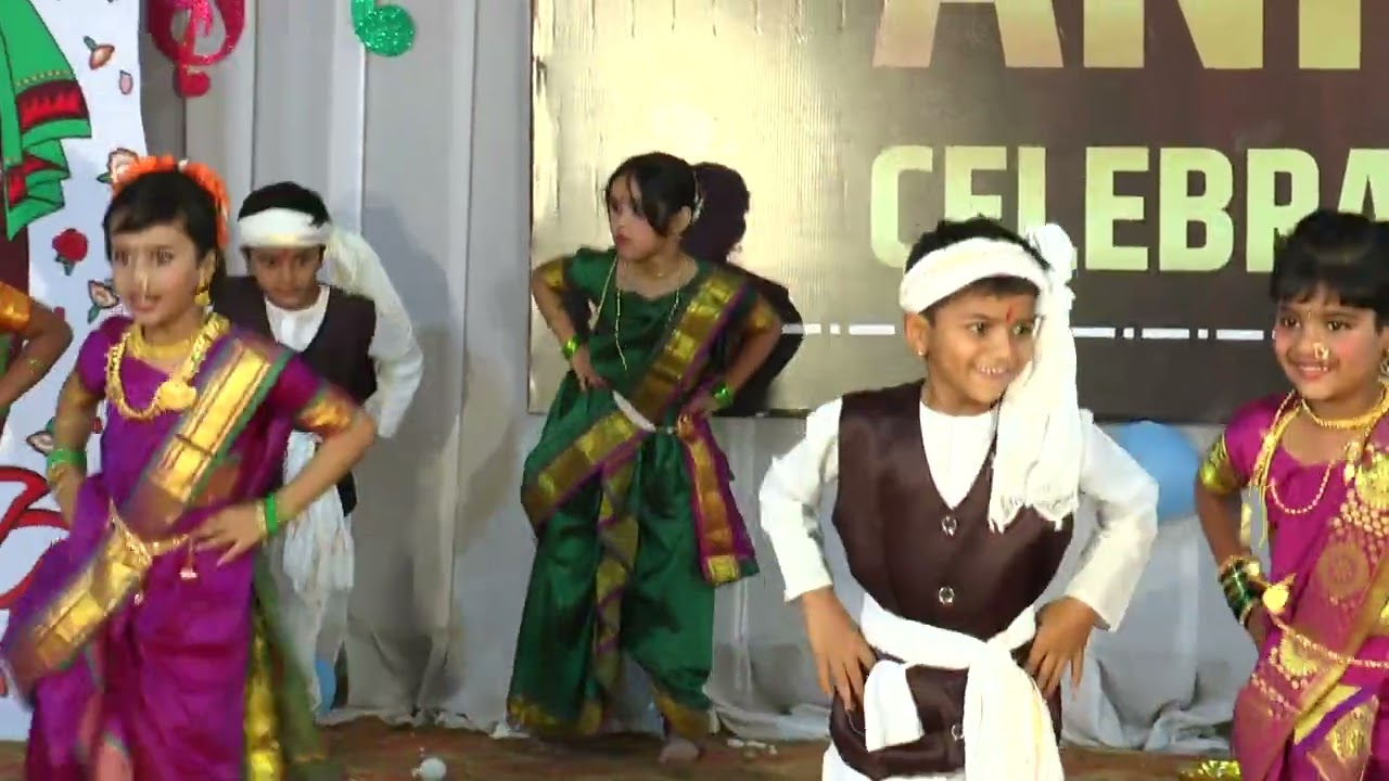 38. Kali Mati + Kombadi Palali (Dance) - HD English Medium School Gathering Dance - 2022-23
