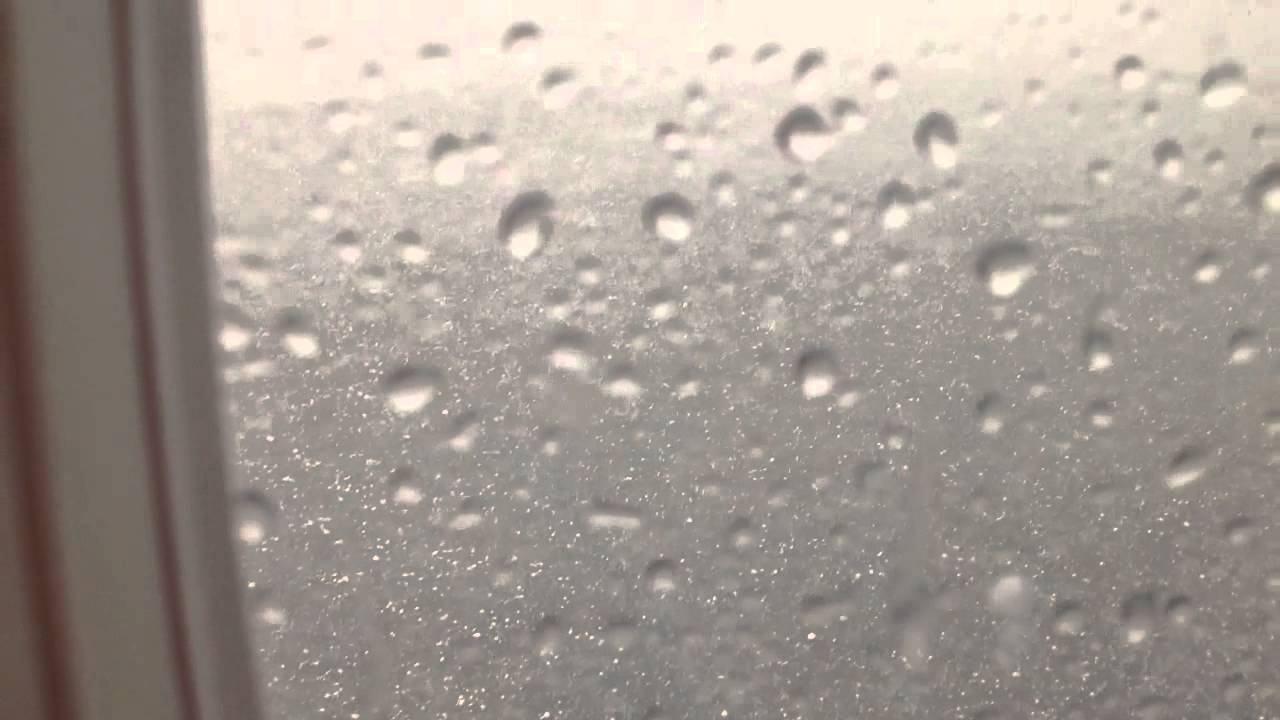Large hail strikes American Eagle Flight 3195. Abilene, Texas. June 12, 2014.