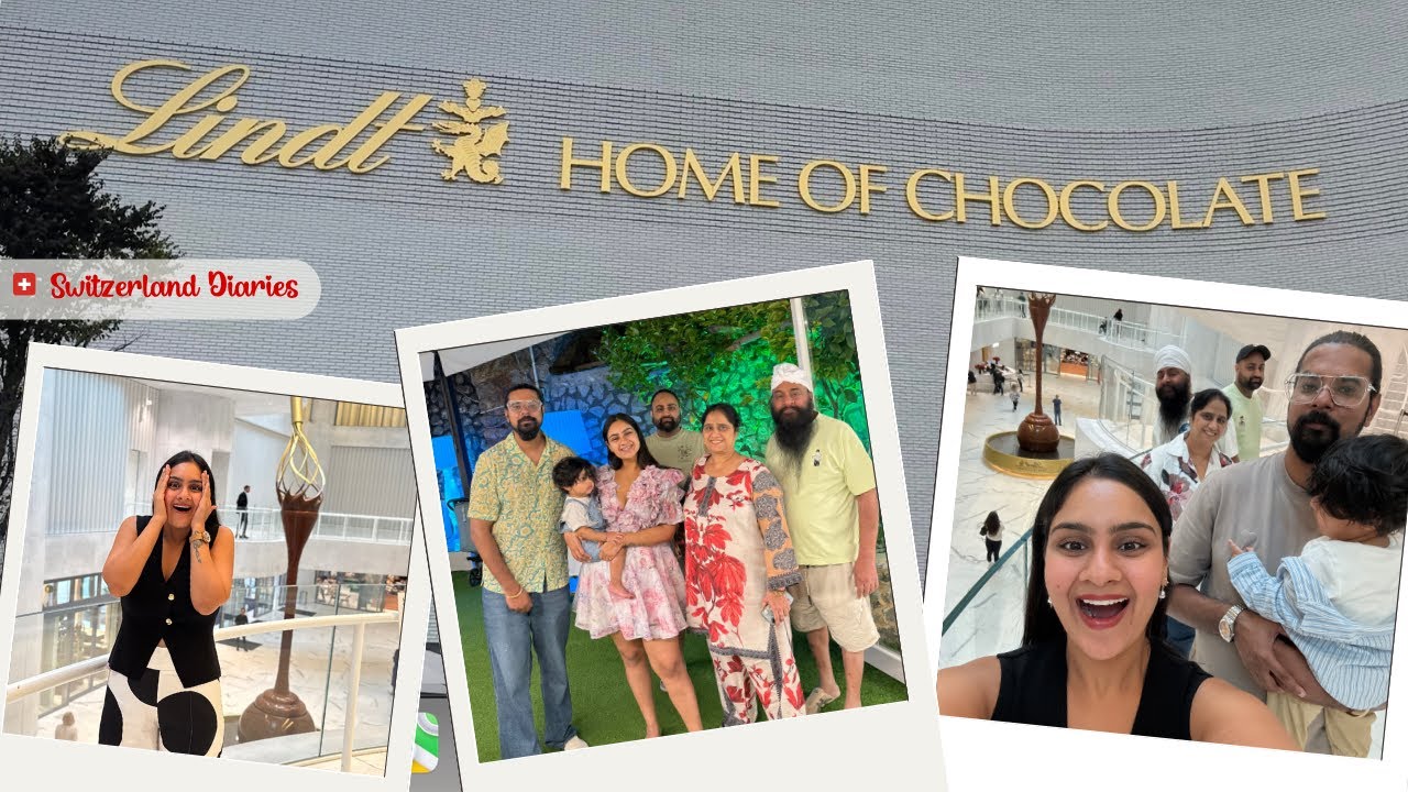 Exploring Lindt Chocolate Factory in Zurich, Switzerland 🍫😋