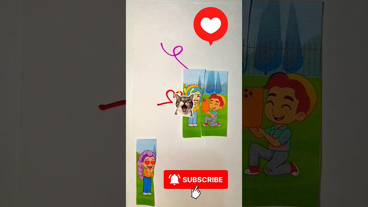 KPop Demon Hunters ❣️Paper Love Puzzle❤️‍🔥 