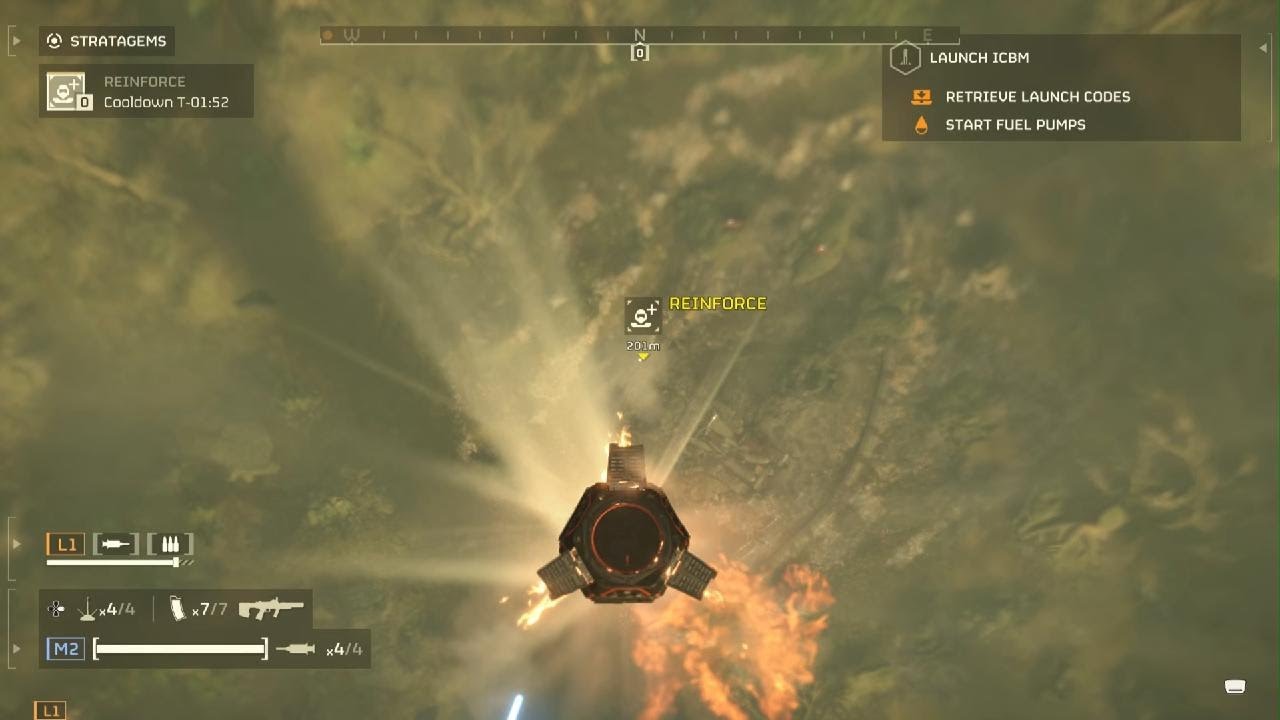 Playing with Levi -HELLDIVERS 2