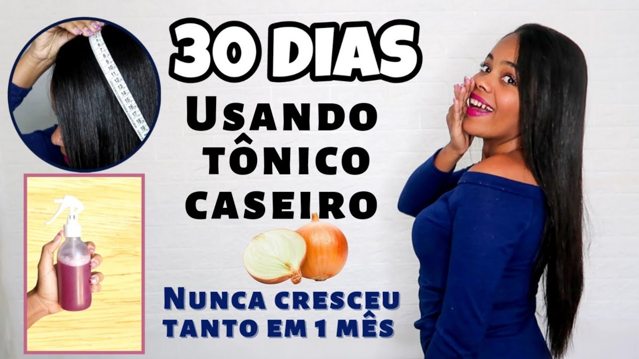 RESULTADO 1° mês do projeto rapuzel com TÔNICO CAPILAR de CEBOLA e gengibre