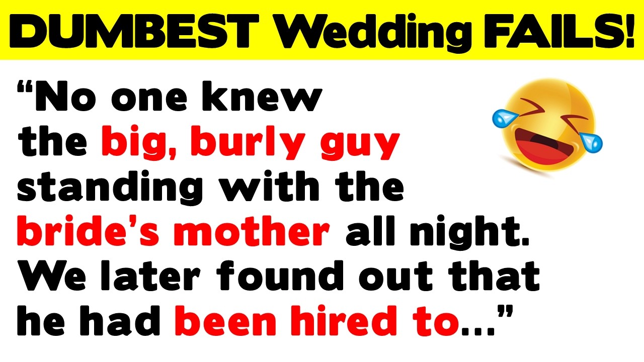The DUMBEST, Funniest, Craziest Wedding FAILS!