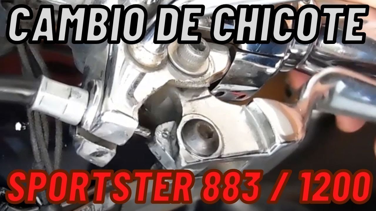Como cambiar chicote de clutch a la Sportster 883 / 1200 / Buell 500 #sportster883 #tutorial