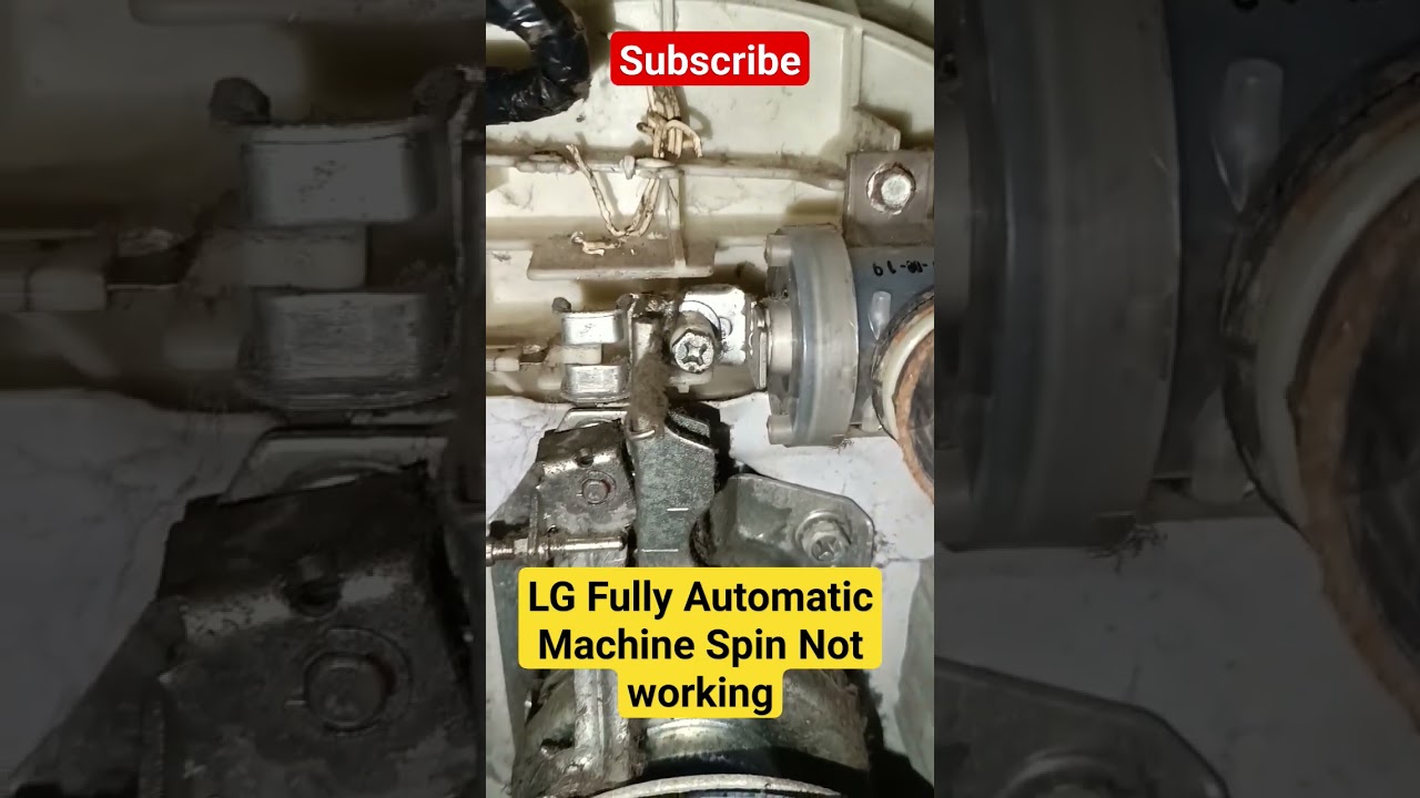 LG Fully Automatic Washing Machine Spin Nhi Ho Raha Hai?