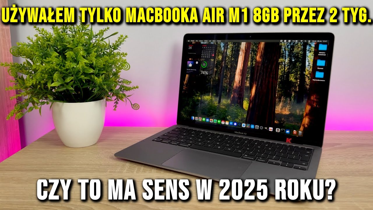 Macbook Air M1 8GB w 2025 roku | Szczera opinia Windowsiarza..