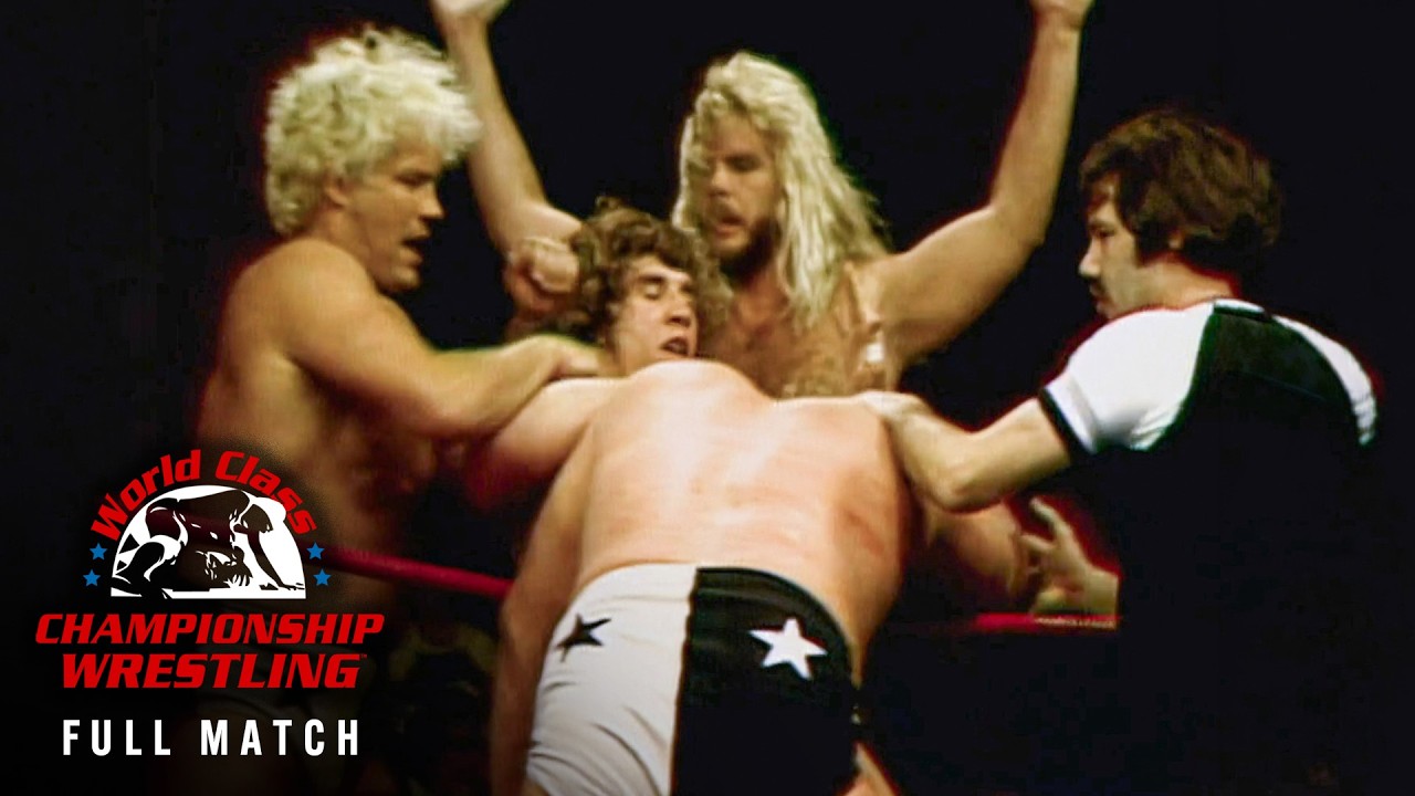 FULL MATCH: Von Erichs vs. Fabulous Freebirds | Six-Man Tag Lumberjack Match: WCCW, Feb. 26, 1983