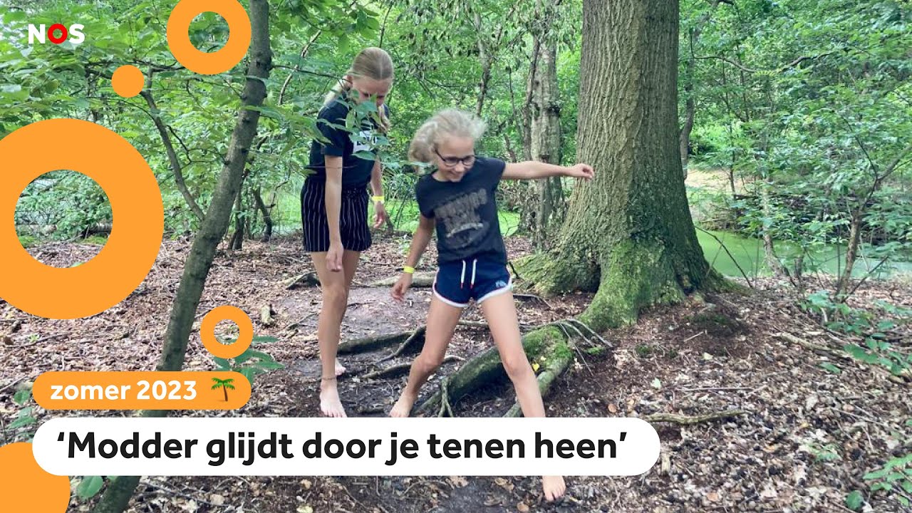 Wandelen op blotevoetenpad: 'Voelt fijn en kriebelig'