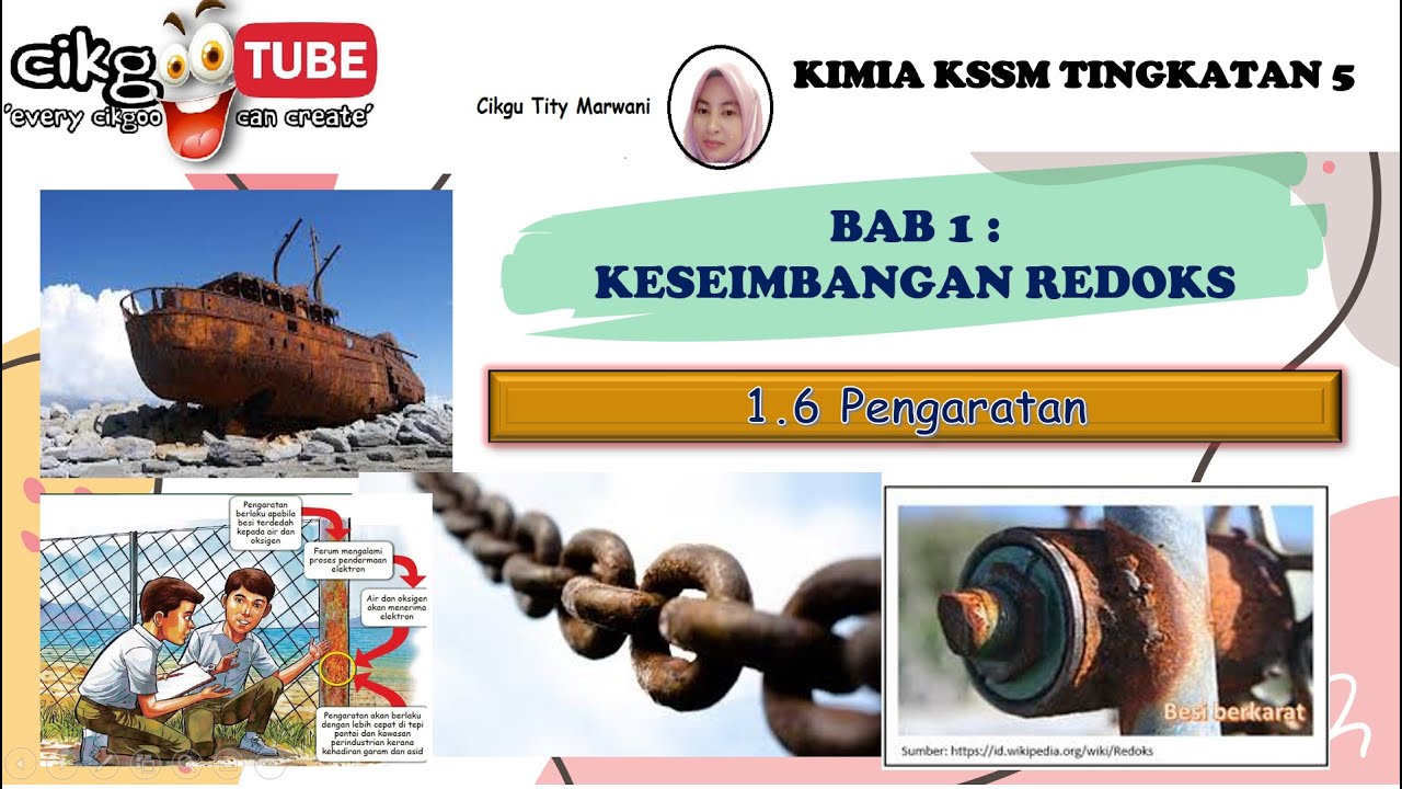 Kimia KSSM Ting 5 : 1.6 Pengaratan