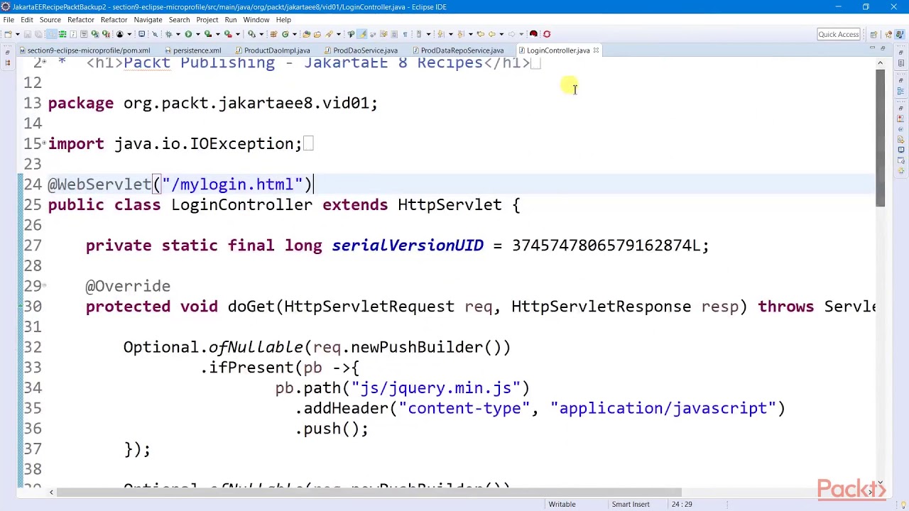 Jakarta EE 8 Recipes : Building Microservices Using Thorntail | packtpub.com