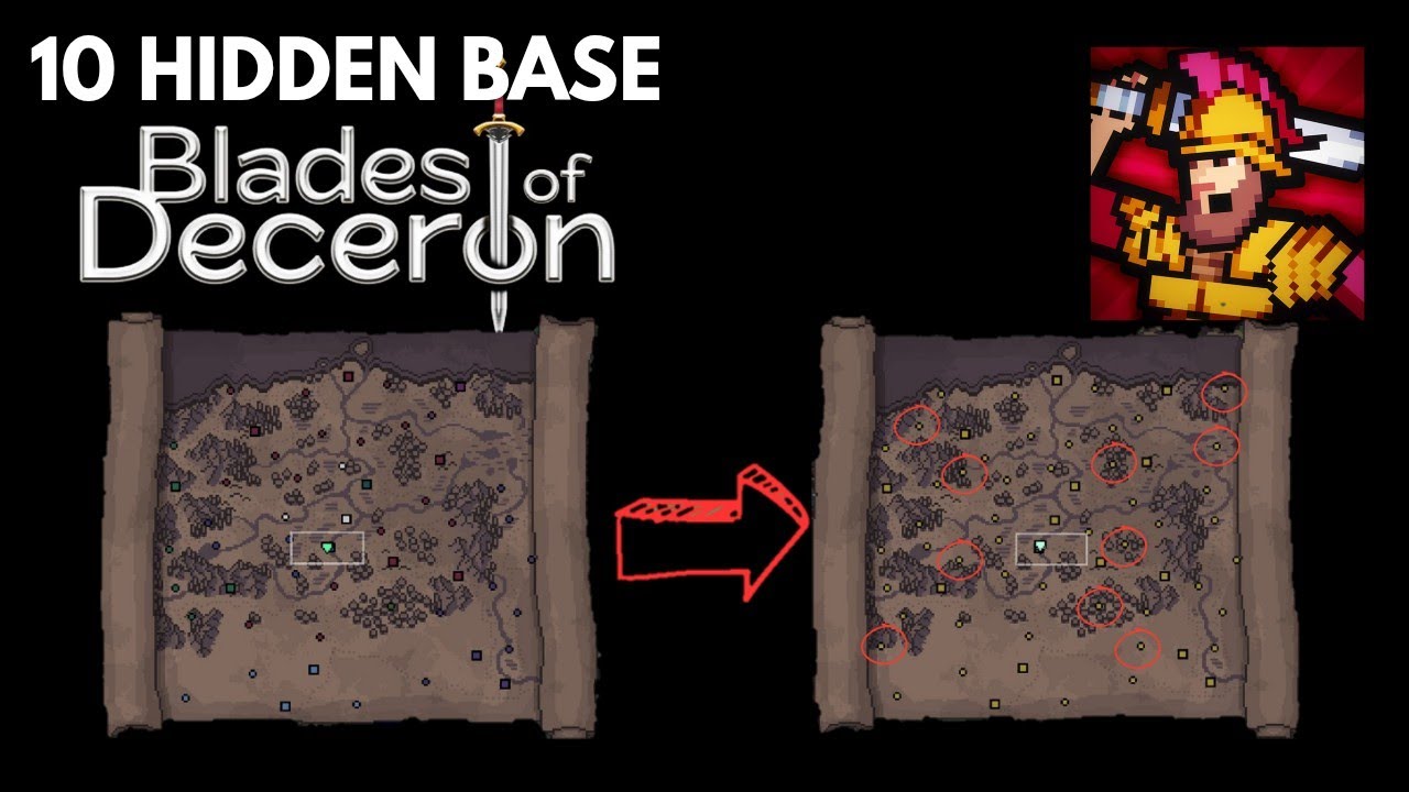 10 All HIDDEN camps location in Blades of Deceron (Bandit)