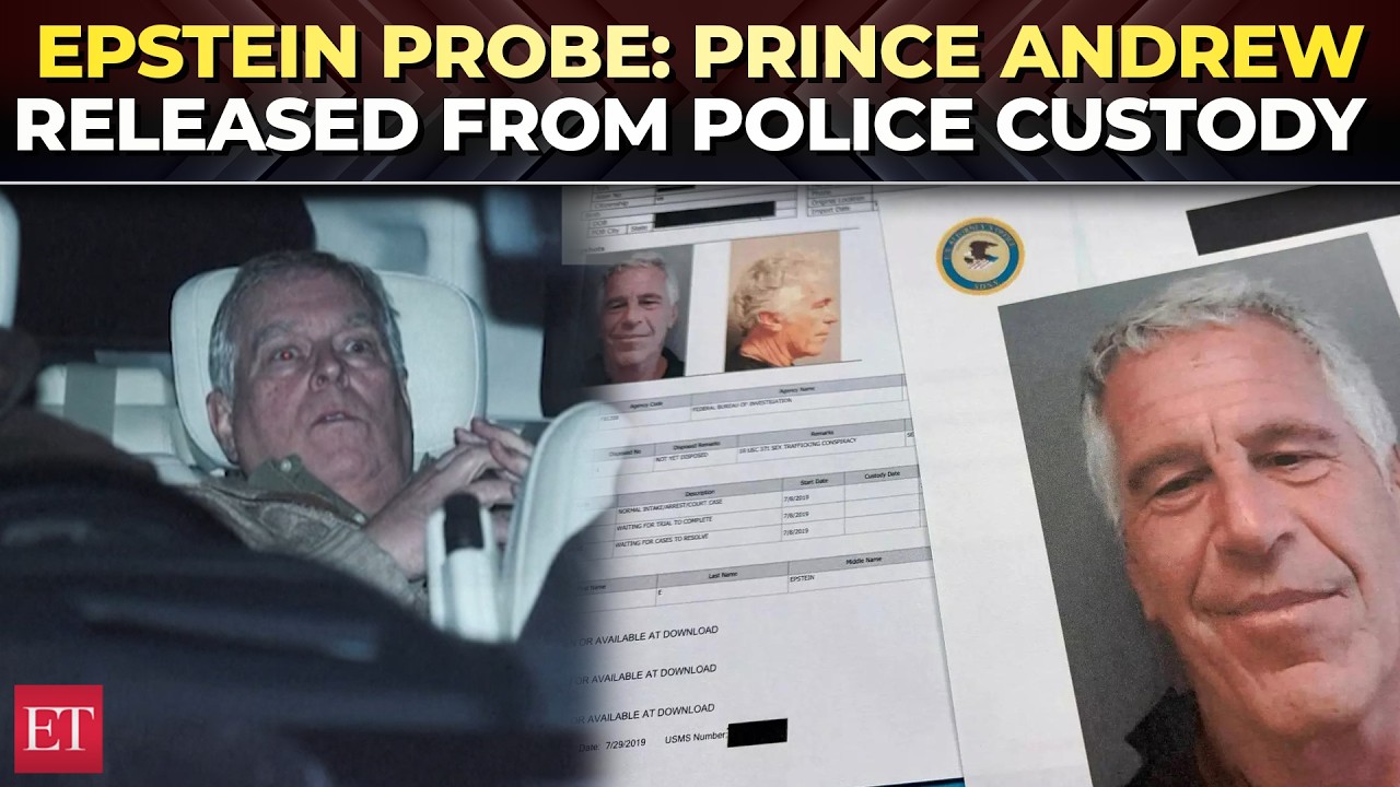 King Charles' brother Andrew released after arrest over his connection to Epstein Files