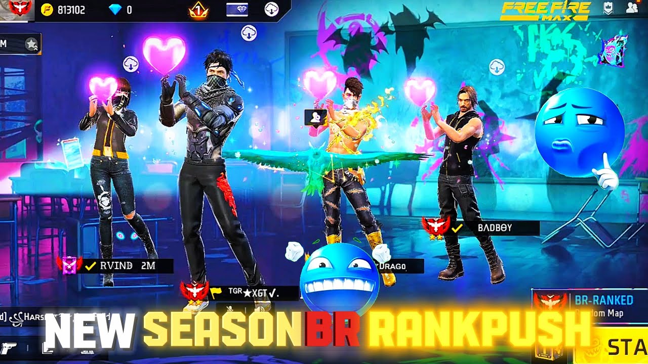 TGR ABHISHEK  IS BACK NEWSEASON BR RANKED IN GRANDMASTER LOBBY ☠🗿