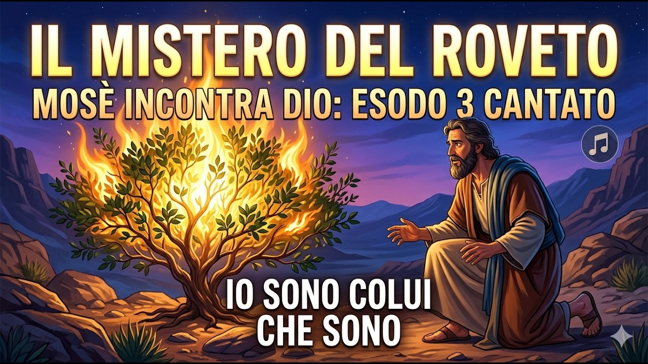 Il Roveto Ardente – Esodo 3 Cantato | Io Sono Colui Che Sono | Eternal Word