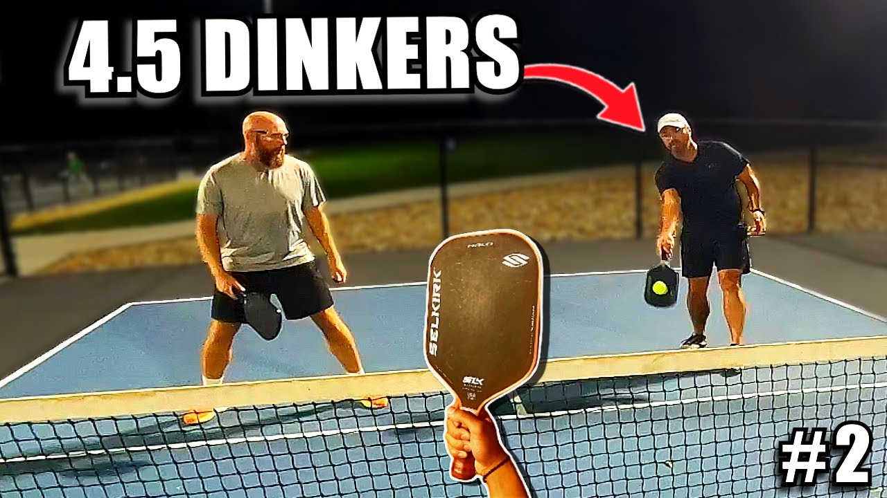 Can I Beat 4.5-Level Dinkers? | POV Pickleball Vlog #2