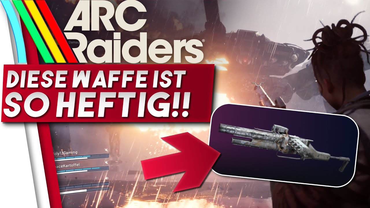 Diese Waffe in ARC Raiders ist ein CHEATCODE vs ARC | ARC Raiders Waffe