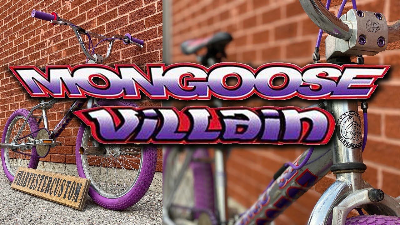 1997 MONGOOSE VILLIAN MID SCHOOL BMX BUILD @ HARVESTER BIKES