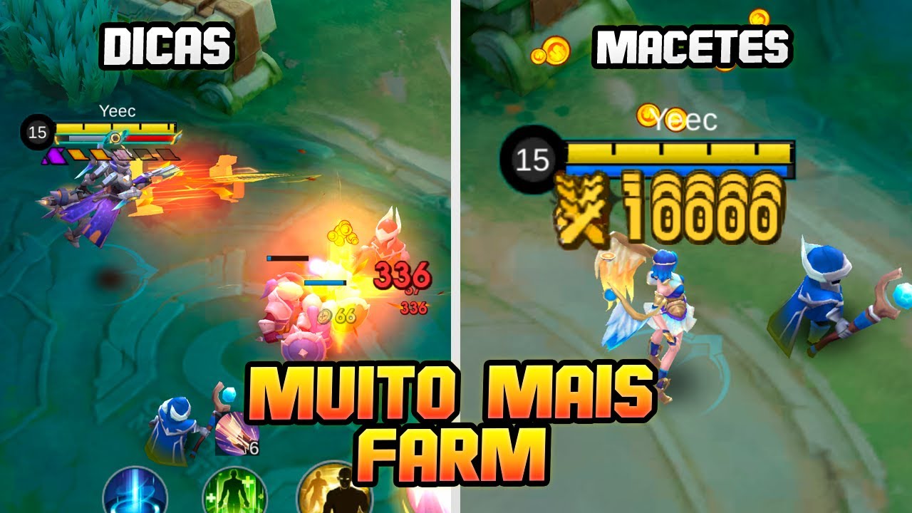 COMO FARMAR MUITO USANDO QUALQUER HEROI | MOBILE LEGENDS