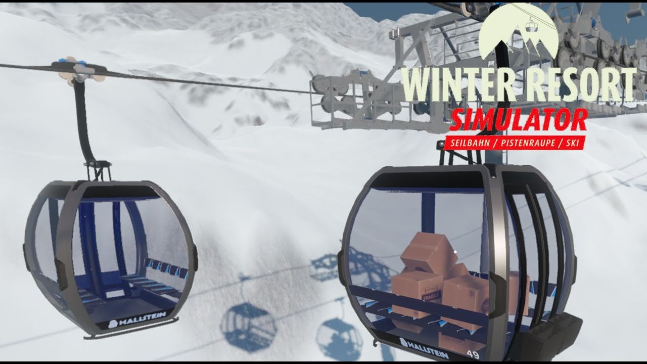 Winter Resort Simulator #3 Professionell die Hütten beliefern!