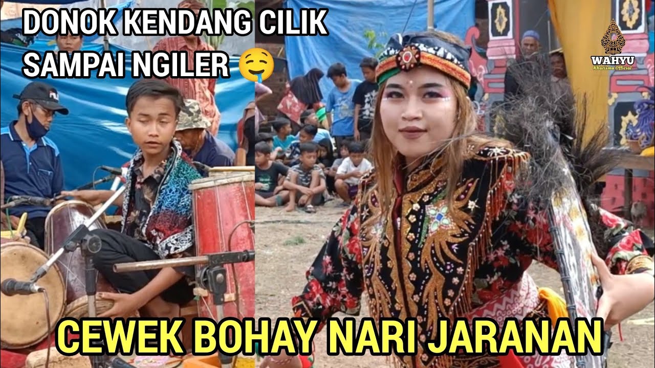 DONOK KENDANG CILIK SAMPAI NGILER!!! ADA CEWEK BOHAY NARI JARANAN SENTEREWE..