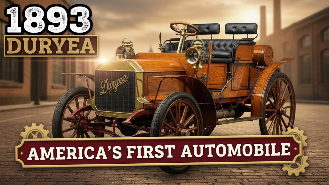 America's First Successful Gasoline Car |1893 Duryea Motor Wagon