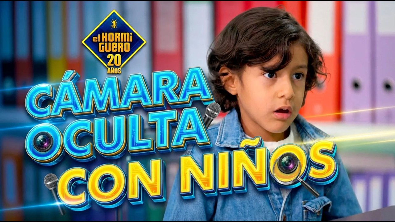 Cámara oculta de niños en una entrevista de trabajo - El Hormiguero