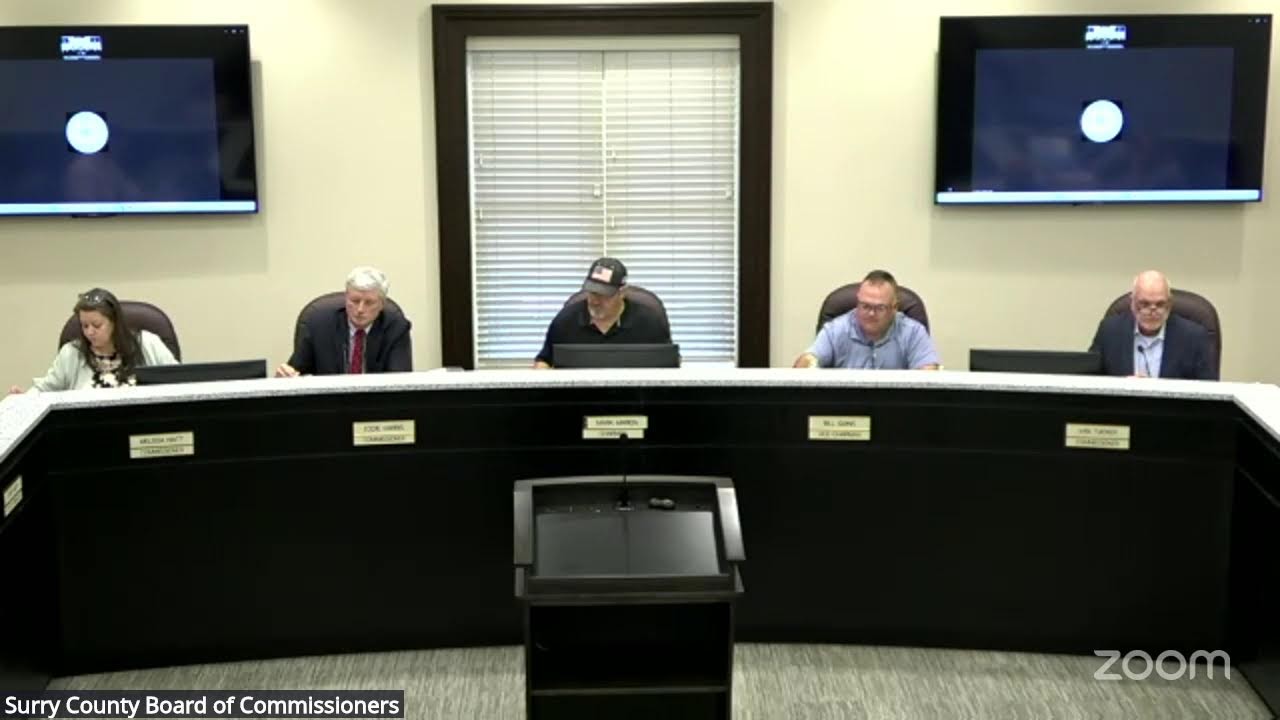 Surry County Budget Meeting #3