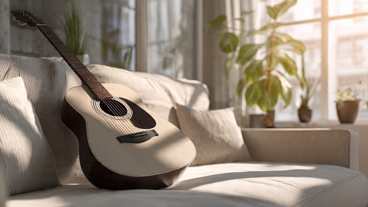 Healing Guitar & String Ambient Music for Inner Peace, Deep Focus, Relaxation & Stress Relief