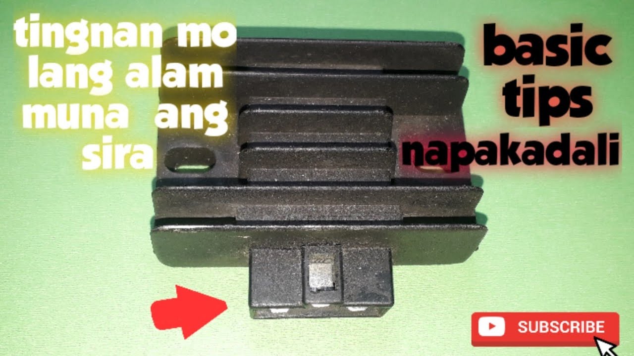 basic tips how to test regulator rectifier