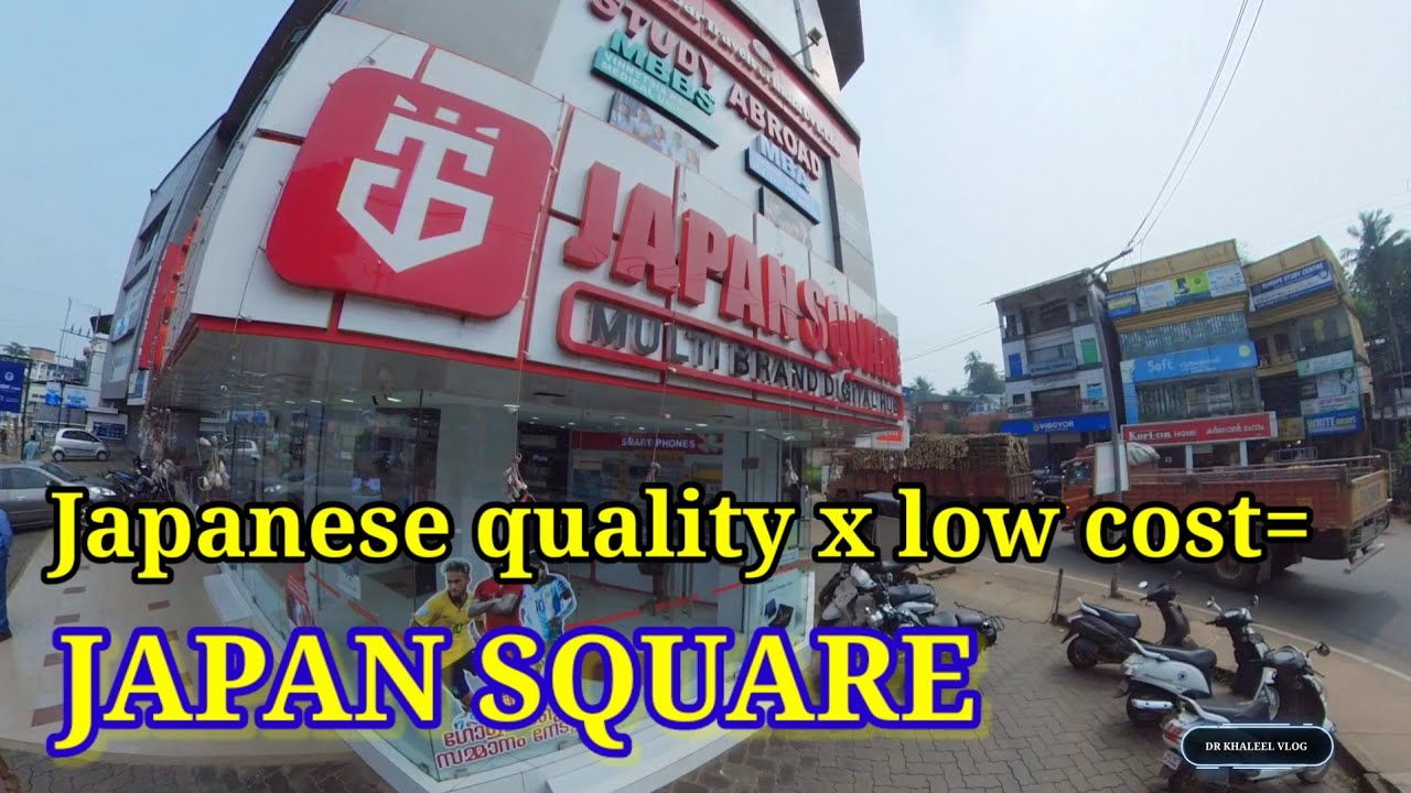 Japanese quality x low cost= Japan square