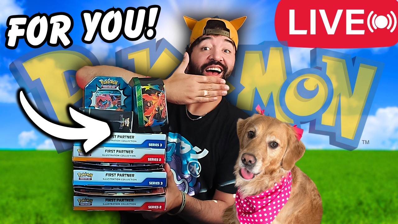 LIVE🔴Opening The RAREST Pokemon Cards I Could Find... For YOU!