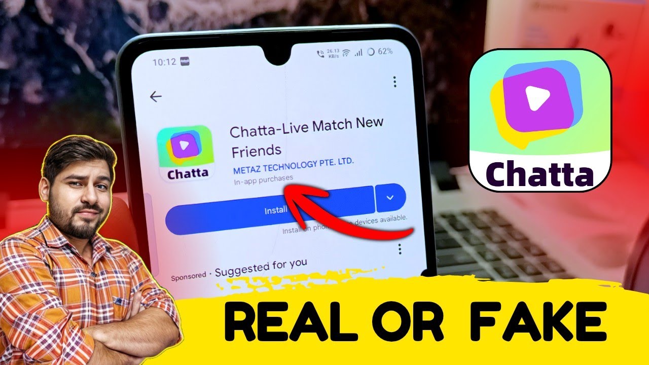 Chatta : Live Match New Friends App Review 🤑Free Video calling app with girl | Chatta App Real/fake?