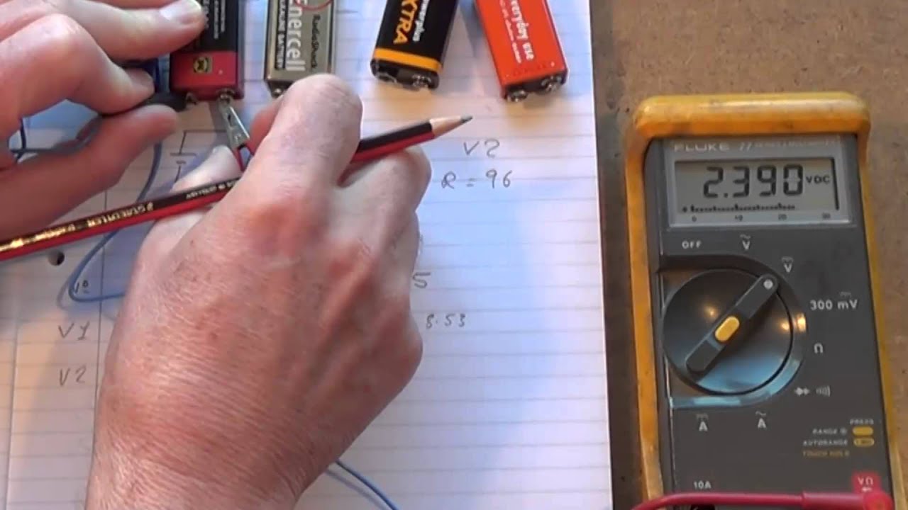 About Radio 87 Measuring a batteries internal resistance