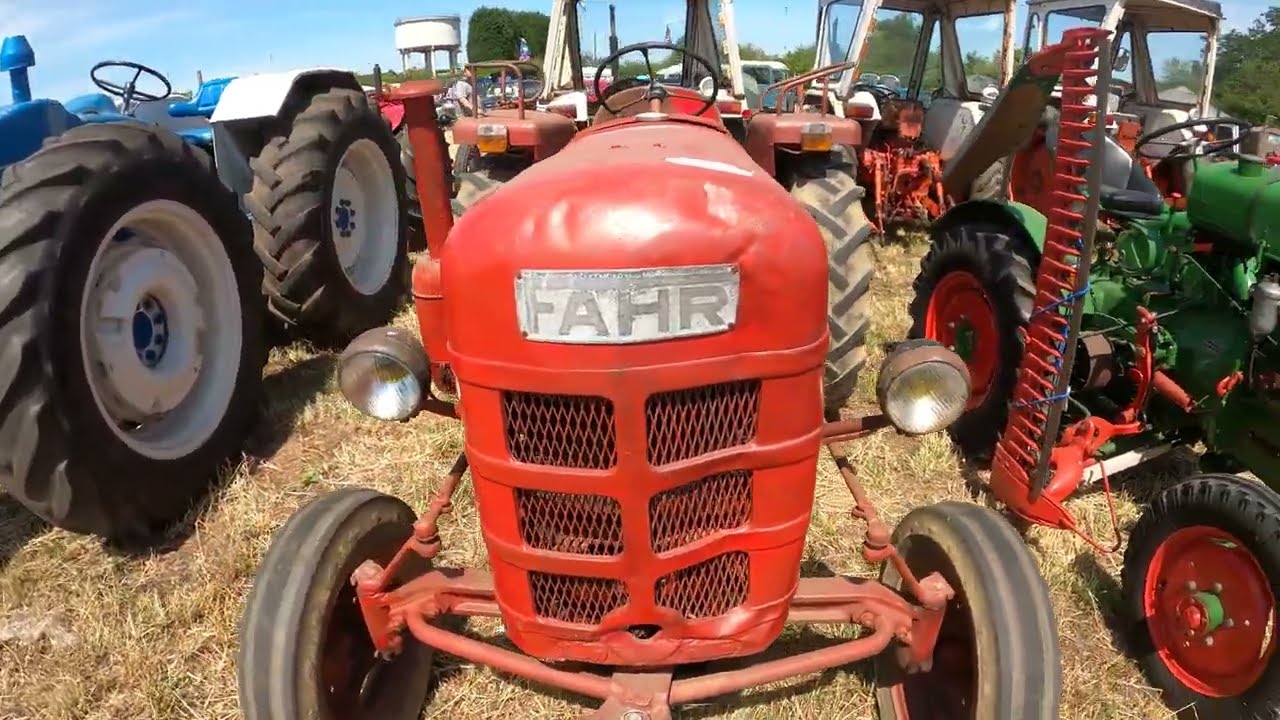 1956 Fahr D180 1.8 Litre 2-Cyl Diesel Tractor (24 PS)