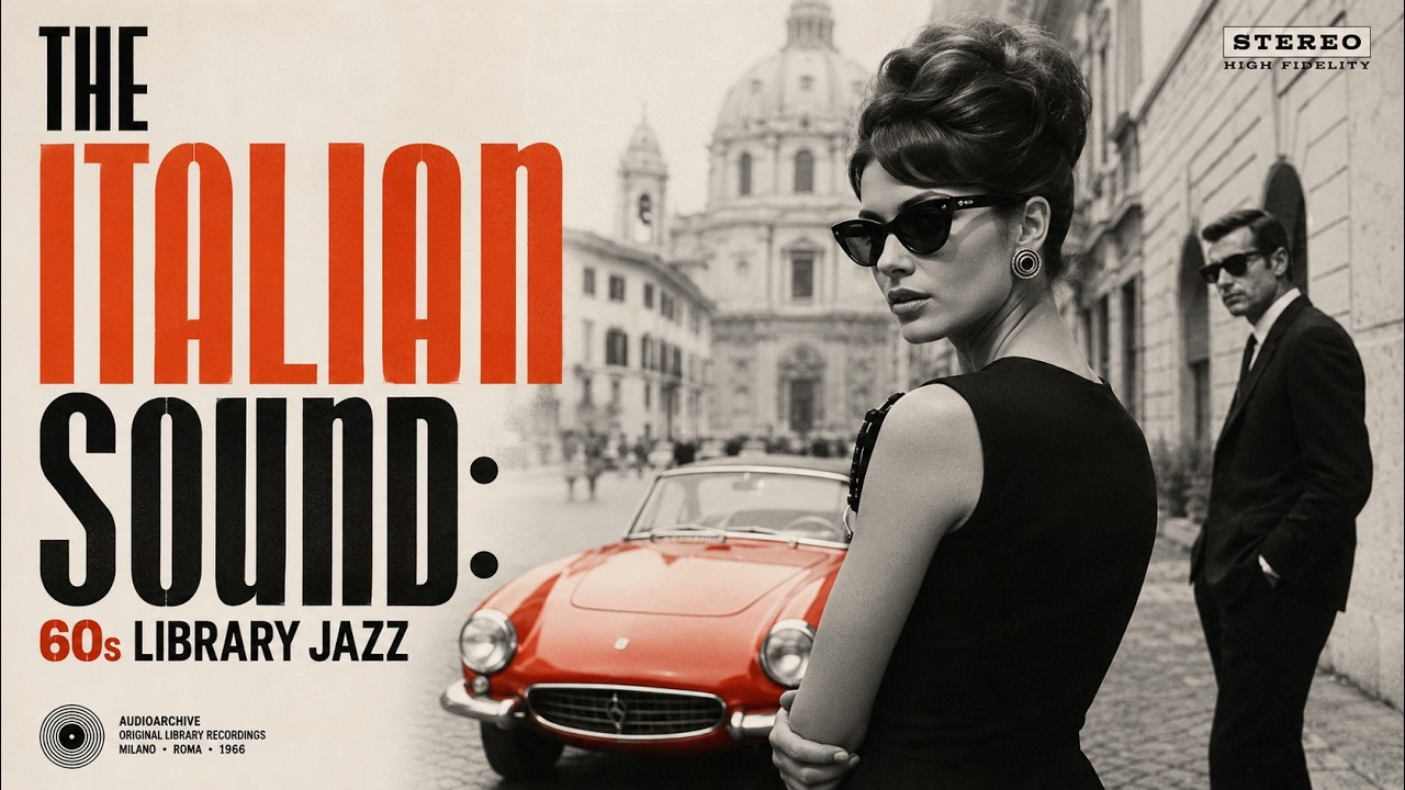THE ITALIAN SOUND: 60s LIBRARY JAZZ 🇮🇹🎷 [1 HOUR] Eurospy Grooves, & Cinematic Italian Jazz
