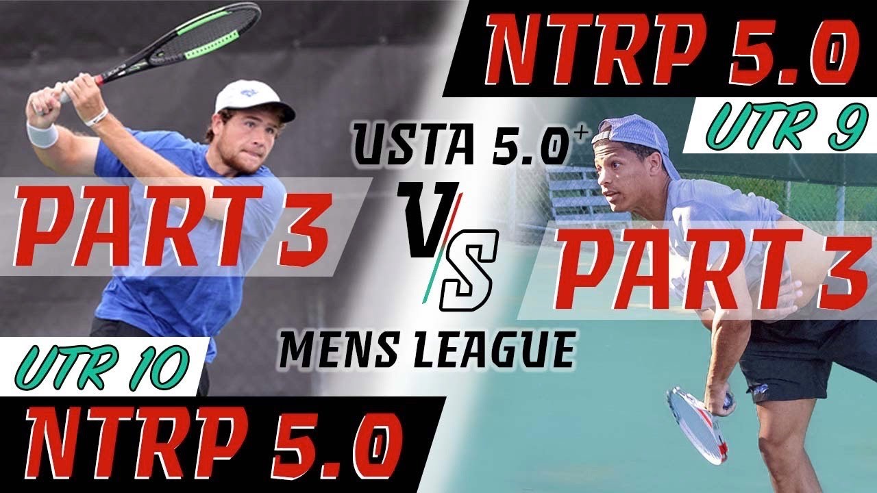 USTA 5.0+ Men's League | NTRP 5.0(UTR 9) v NTRP 5.0(UTR 10) | Part 3