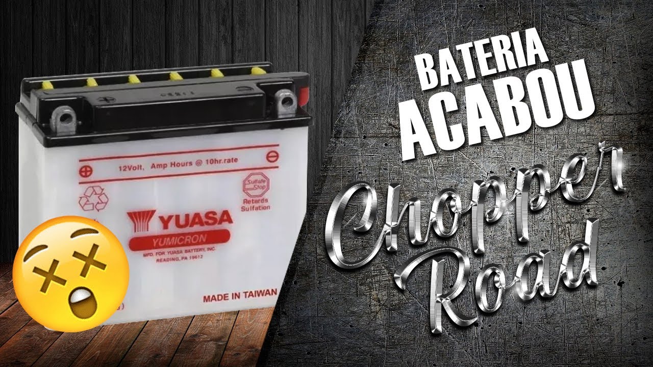 Bateria da Chopper Road acabou, qual comprar?